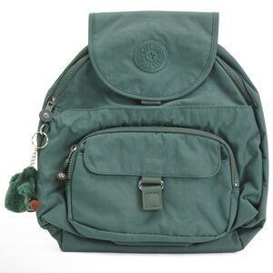 KIPLING Nylon Queenie Backpack Green